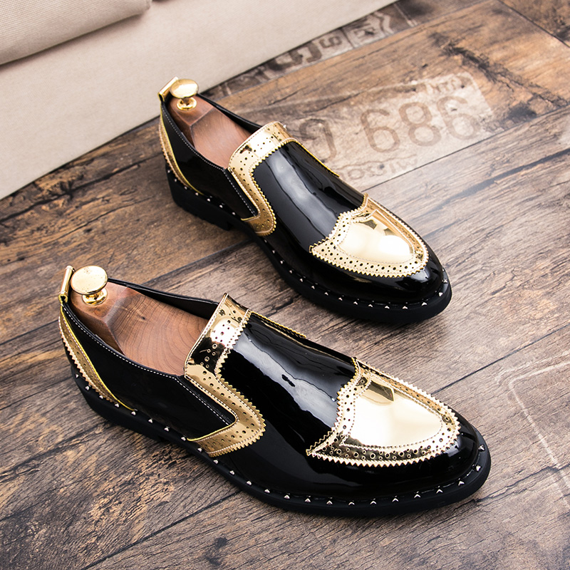 Men Shoes Louboutin - Модная официальная мужская обувь, легкие уличные