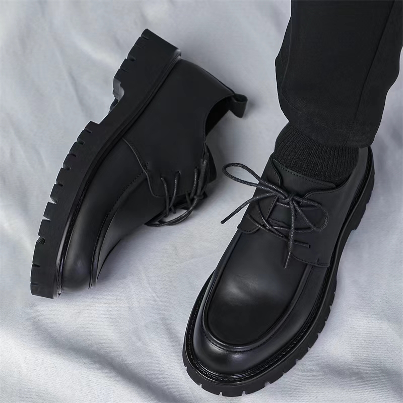 Men Shoes Louboutin - Мужские повседневные туфли с большим носком,