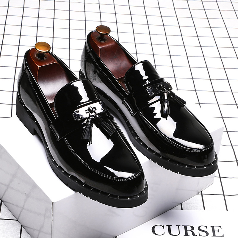 Men Shoes Louboutin - Итальянские роскошные брендовые лоферы, мужская обувь,