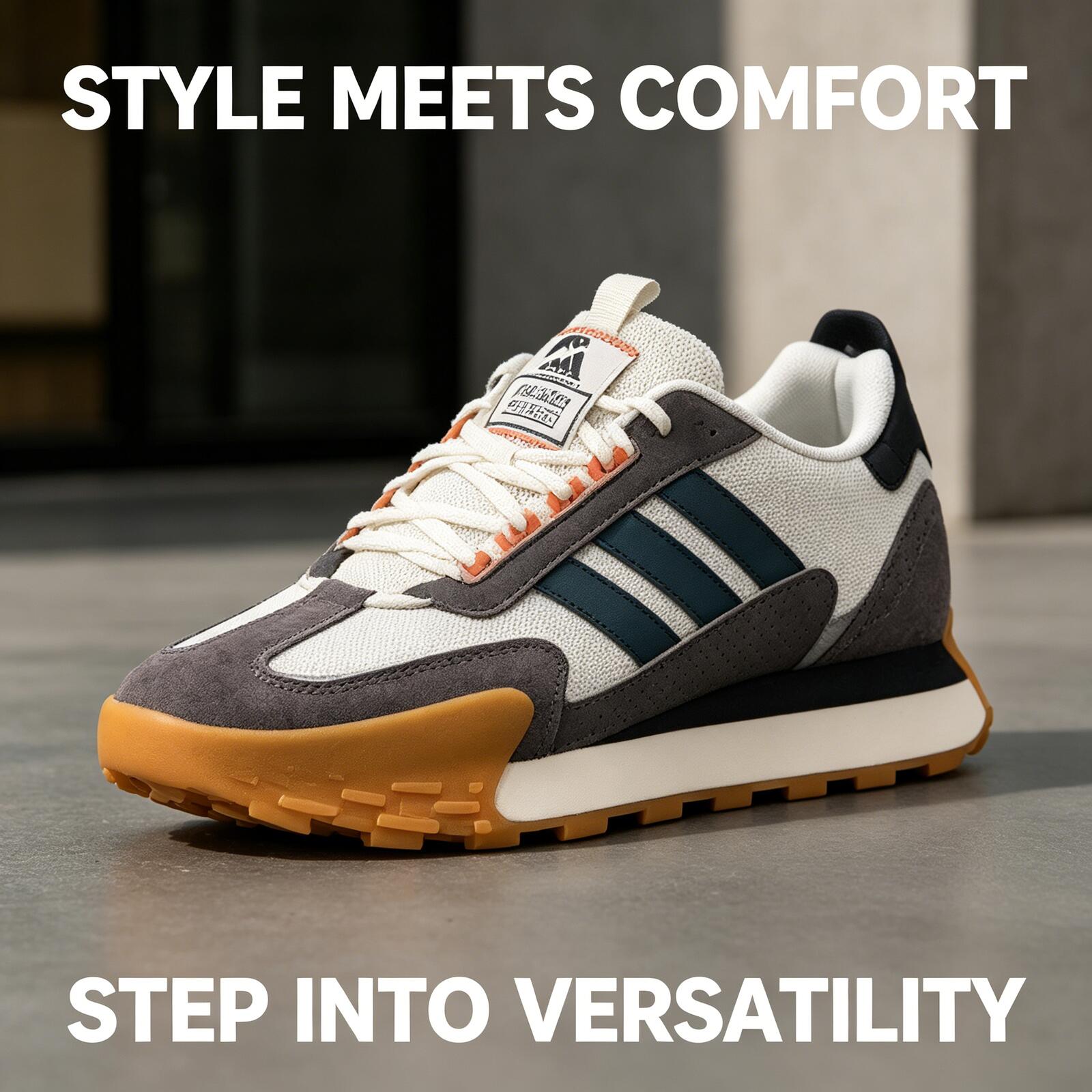 Men Shoes Running Adidas - Кроссовки для бега adidas Black White