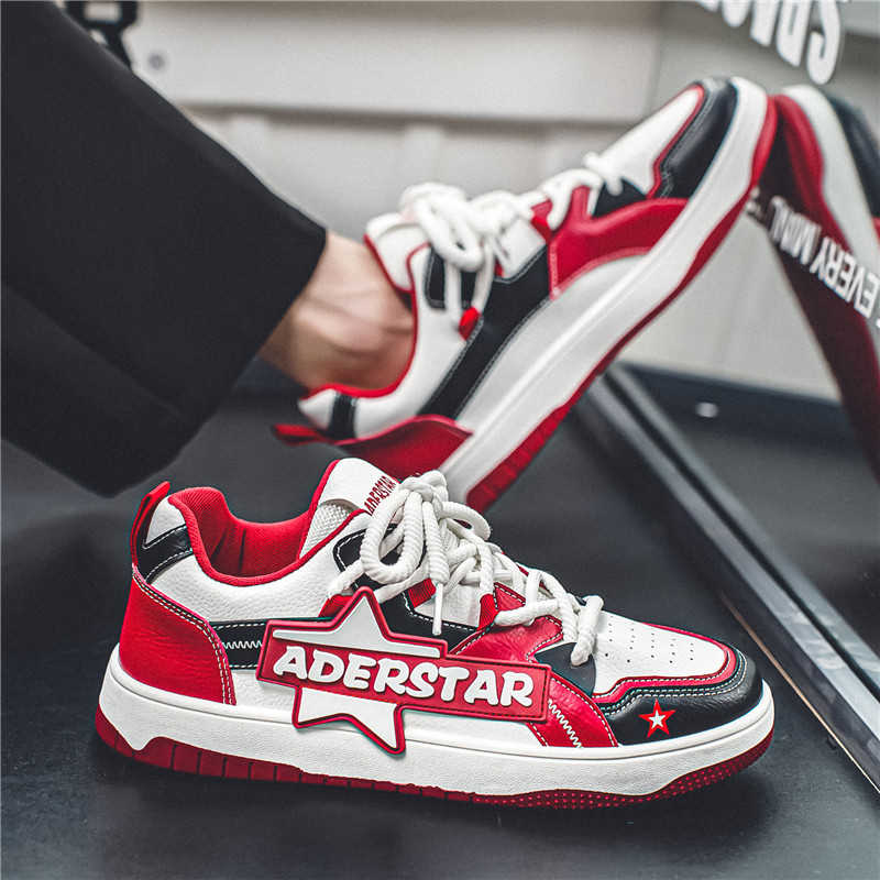 Мужские модные кроссовки с кру – обзор и цена Men Shoes Red