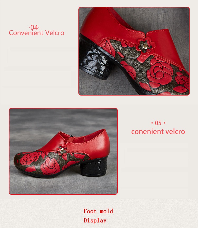 Женские туфли-лодочки из натур – обзор и цена Men Shoes Red