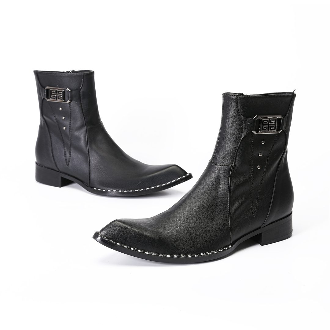 Модные черные мужские ботинки  – обзор и цена Men Shoes Formal
