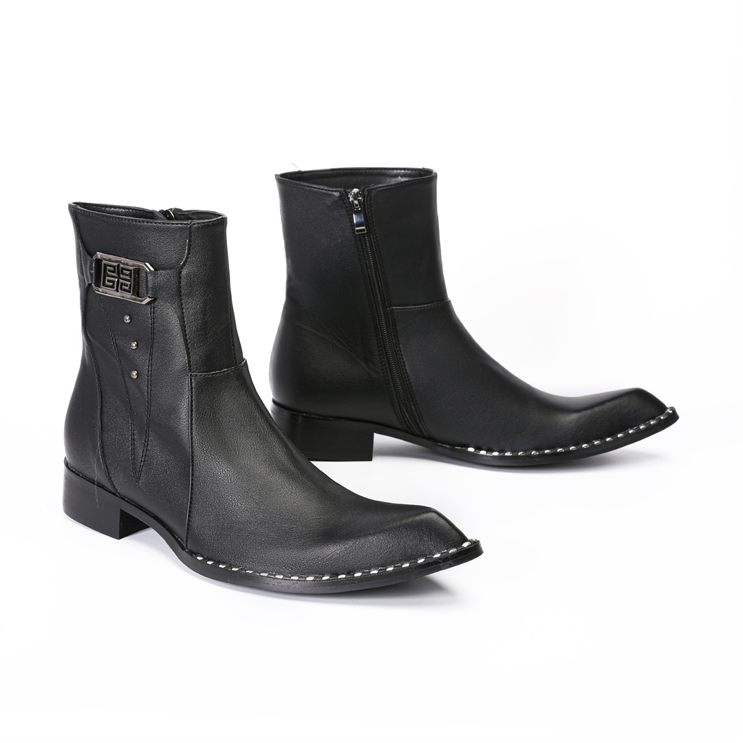 Модные черные мужские ботинки  – обзор и цена Men Shoes Formal