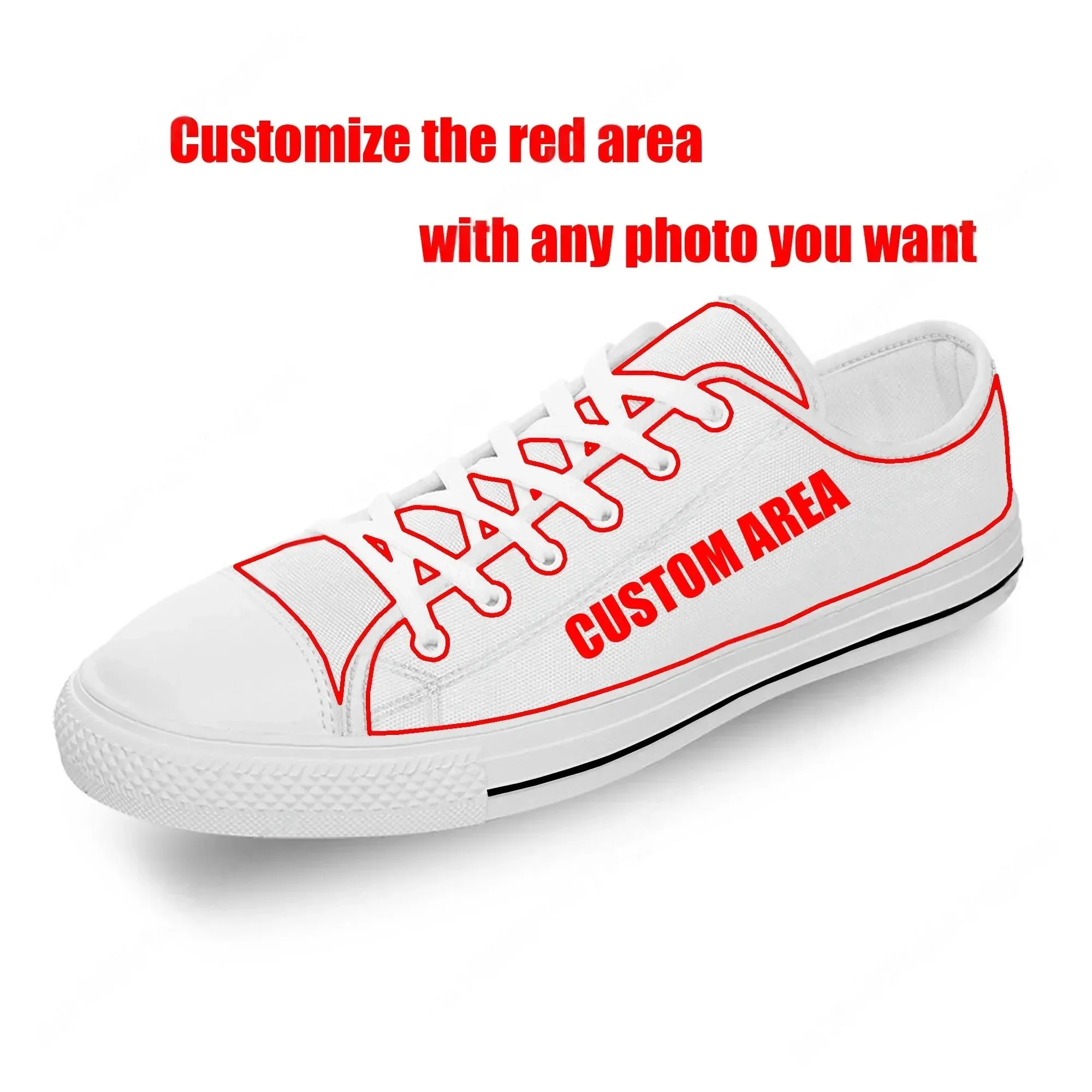 Кроссовки из парусины с принто – обзор и цена Men Shoes Red