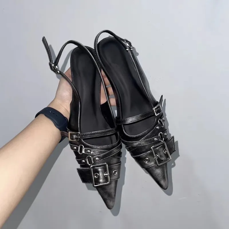 Женские туфли-мюли с острым но – обзор и цена Dress Shoe Pointed