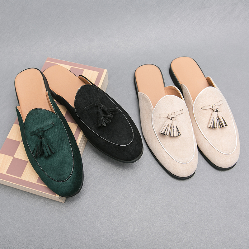 Мужские повседневные туфли-мюл – обзор и цена Men Shoes Louboutin