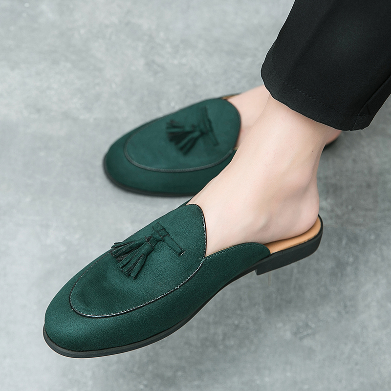 Мужские повседневные туфли-мюл – обзор и цена Men Shoes Louboutin