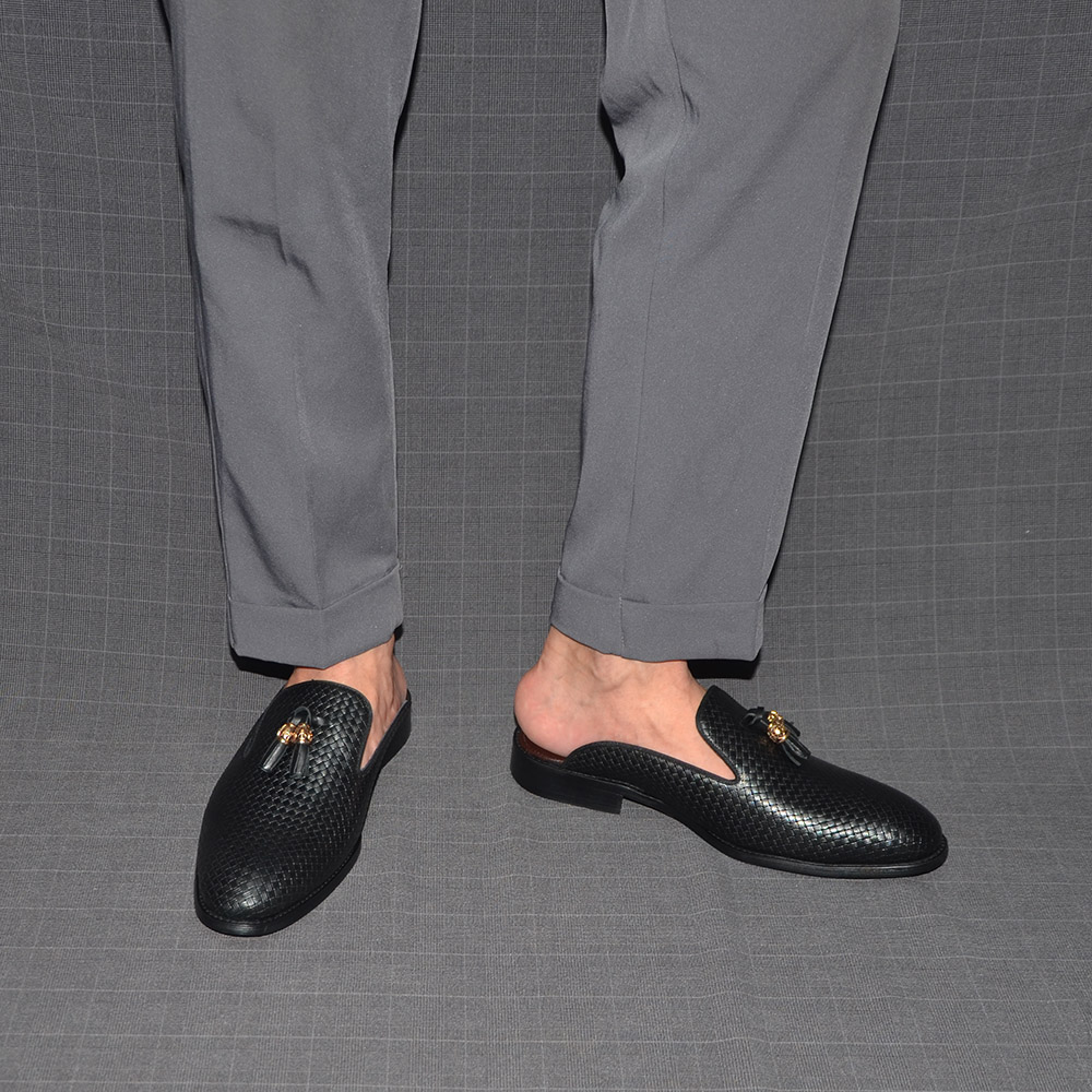 Мужские мюли с закрытым носком – обзор и цена Men Shoes Louboutin