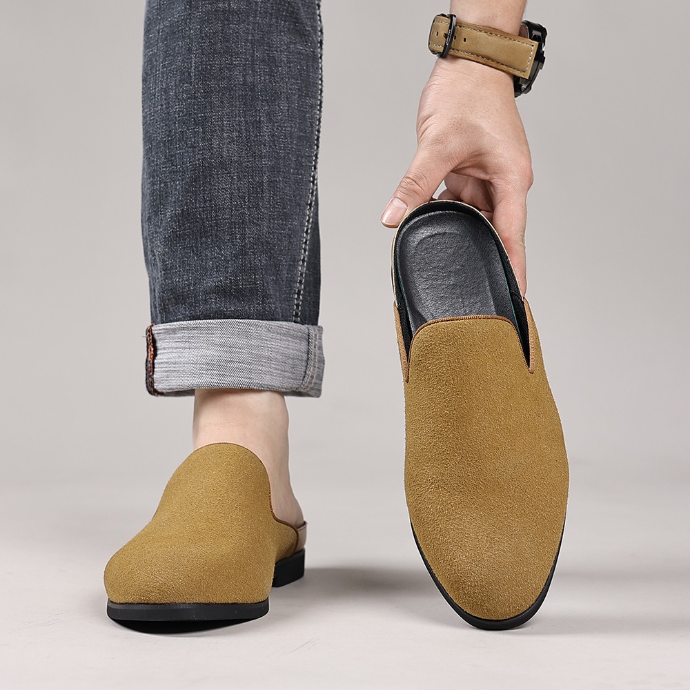 Мужские замшевые мюли, лоферы, – обзор и цена Men Shoes Formal