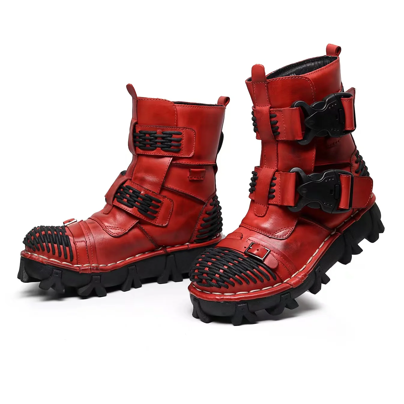 Мужские мотоциклетные ботинки  – обзор и цена Men Shoes Red