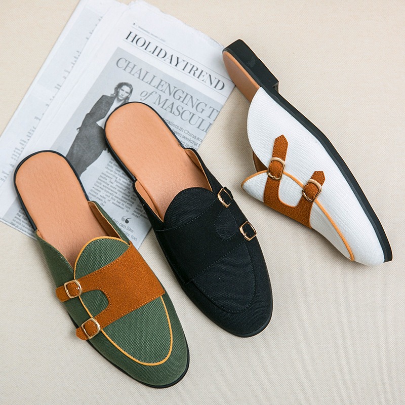 парусиновые туфли-мулы для муж – обзор и цена Men Shoes Formal