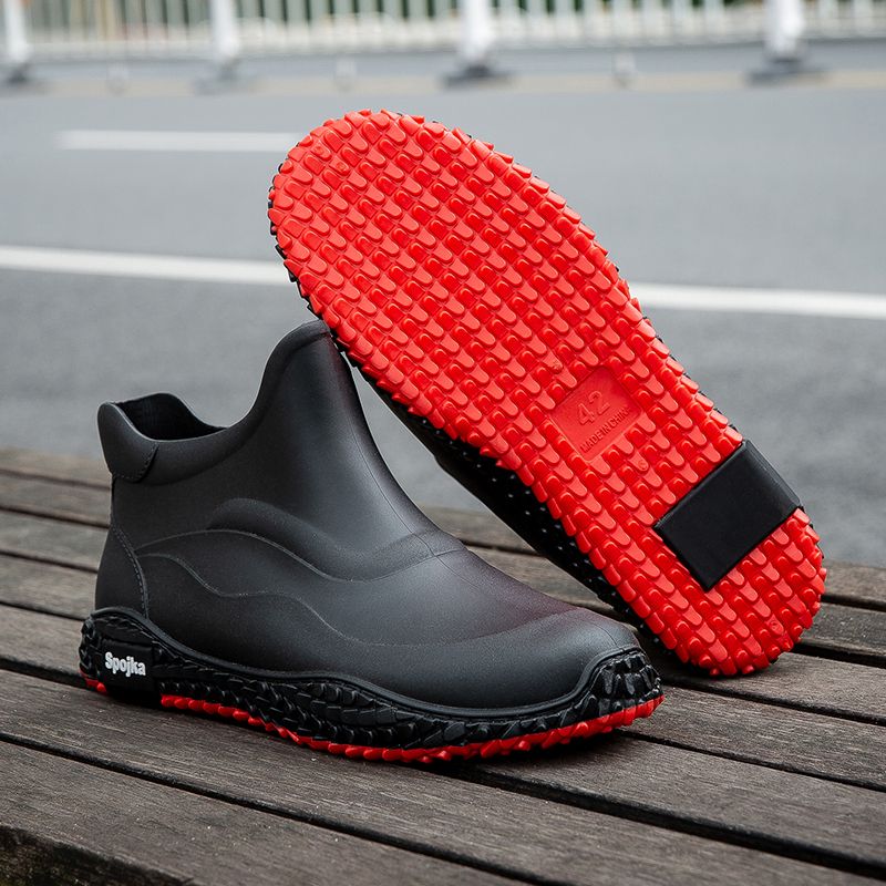 Офисные короткие резиновые сап – обзор и цена Men Shoes Offer