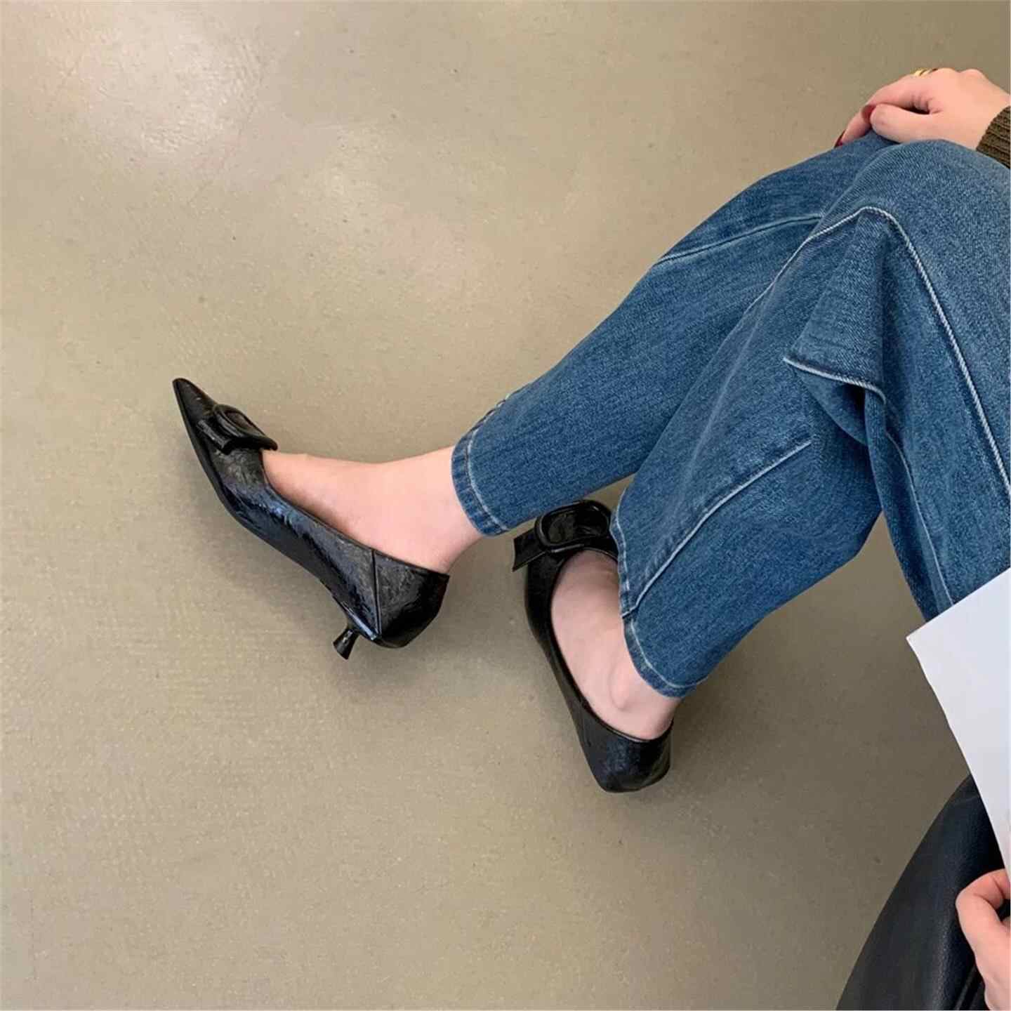 Новые женские балетки с круглы – обзор и цена Dress Shoe Pointed