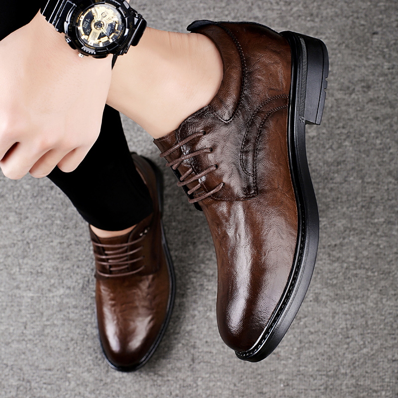 Кожаные повседневные туфли-уве – обзор и цена Men Shoes Formal