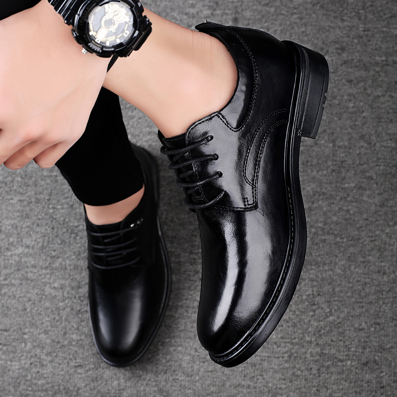 Кожаные повседневные туфли-уве – обзор и цена Men Shoes Formal
